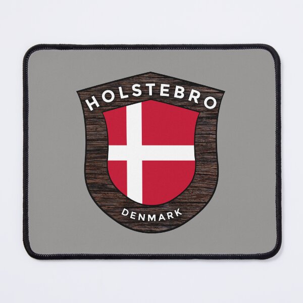 Item preview, Holstebro Denmark Emblem Flag designed and sold by World Designs.