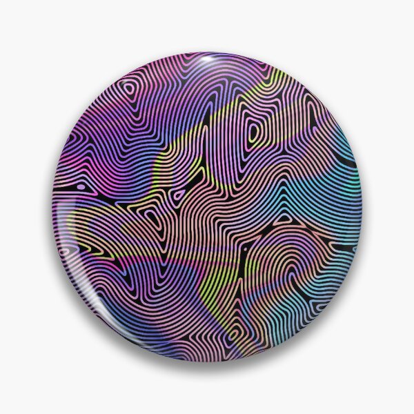 Item preview, abstract maze in pastel colors designed and sold by chambergambit.