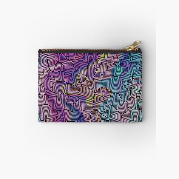 Item preview, abstract maze in pastel colors designed and sold by chambergambit.