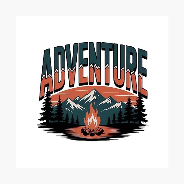Item preview, Adventure Outdoor designed and sold by NicolasGlowArt.