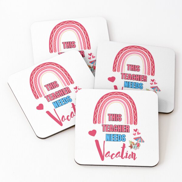 Item preview, This Teacher Needs a Vacation – Funny Last Day of School Gift designed and sold by CREATIVELEANS ⭐️⭐️⭐️⭐️⭐️.