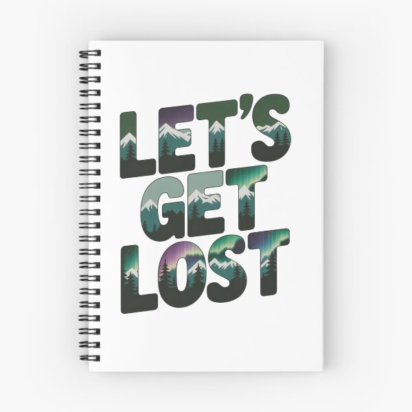 Item preview, Let's Get Lost Outdoor T-Shirt designed and sold by NicolasGlowArt.