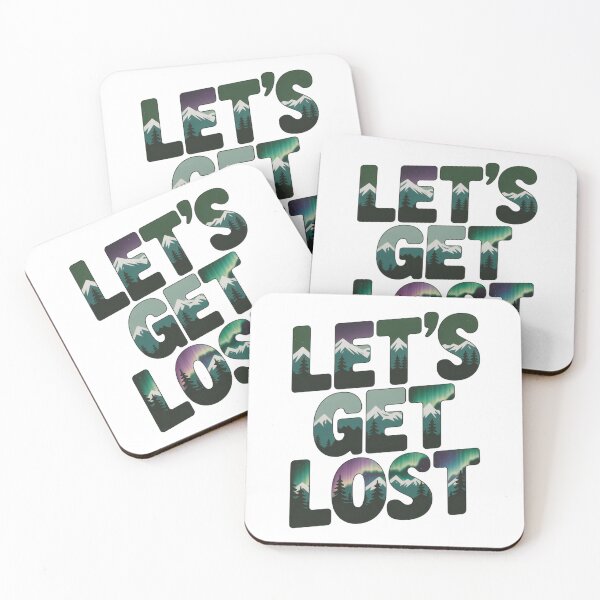 Item preview, Let's Get Lost Outdoor T-Shirt designed and sold by NicolasGlowArt.