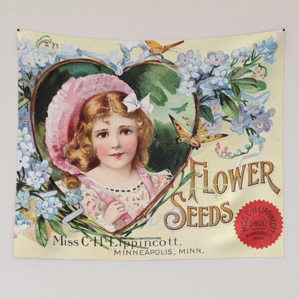 Item preview, Vintage Miss C.H. Lippincott Seed Catalog Cover (1903) designed and sold by Douglas E. Welch Design and Photography.