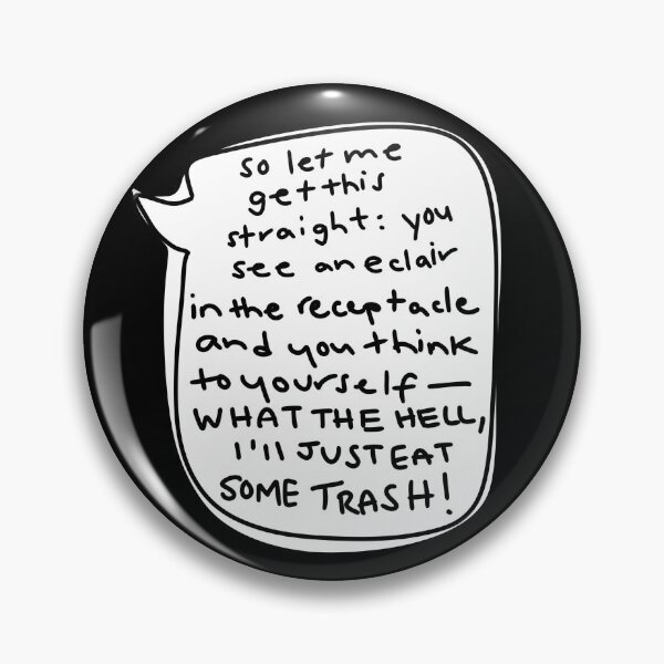 Item preview, Eat Some Trash! – Jerry vs. George: The Eclair Incident designed and sold by from here 2 mars.