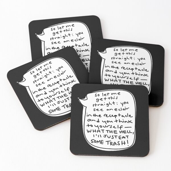 Item preview, Eat Some Trash! – Jerry vs. George: The Eclair Incident designed and sold by from here 2 mars.