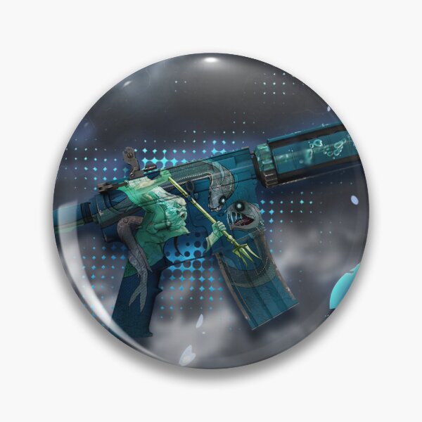 Item preview, Counter Strike M4A4 Poseidon Wallpaper 16x9 designed and sold by Pvrple123.