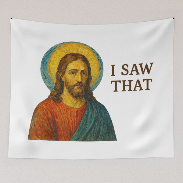 Item preview, Jesus Saw That (And He's Judging) designed and sold by DibujandoPorfa.