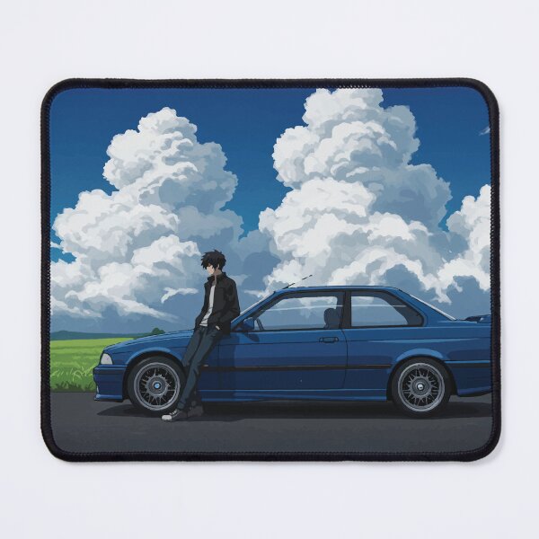 Item preview, Peaceful Drive – Anime Style Car and Cloudscape Scene designed and sold by -DEEWOLF-.