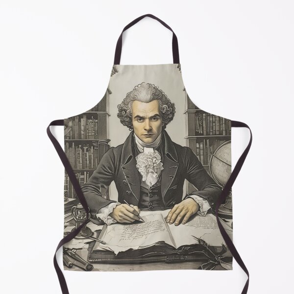 Item preview, Immanuel Kant Writing at His Desk – Enlightenment Philosopher Artwork Gift designed and sold by andrew758.