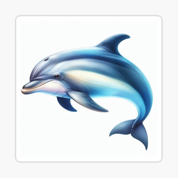 Item preview, cute dolphin designed and sold by Dogandesighn.