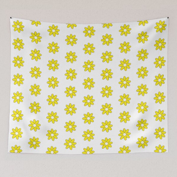 Item preview, Drawing of a yellow daisy designed and sold by EchoOfSilence.