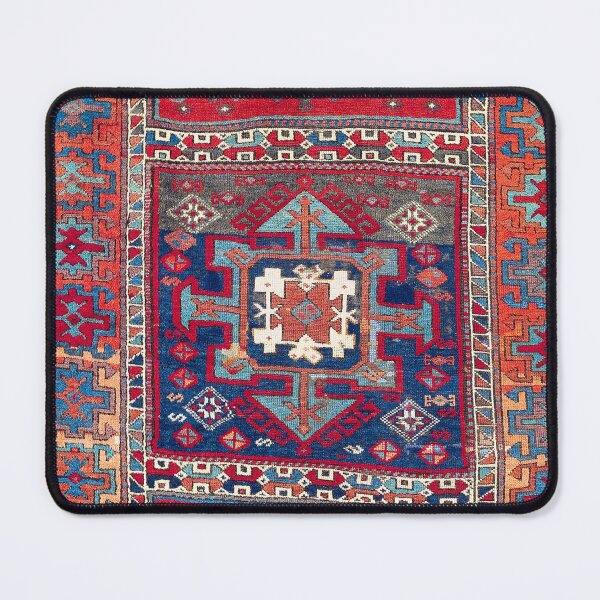 Item preview, Kurdish Malatya East Anatolian Rug Print designed and sold by Vicky Brago-Mitchell®.
