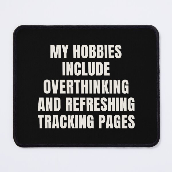 Item preview, My Hobbies Include Overthinking - Relatable Anxiety Humor Design designed and sold by OnPointOutfits.