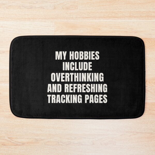 Item preview, My Hobbies Include Overthinking - Relatable Anxiety Humor Design designed and sold by OnPointOutfits.