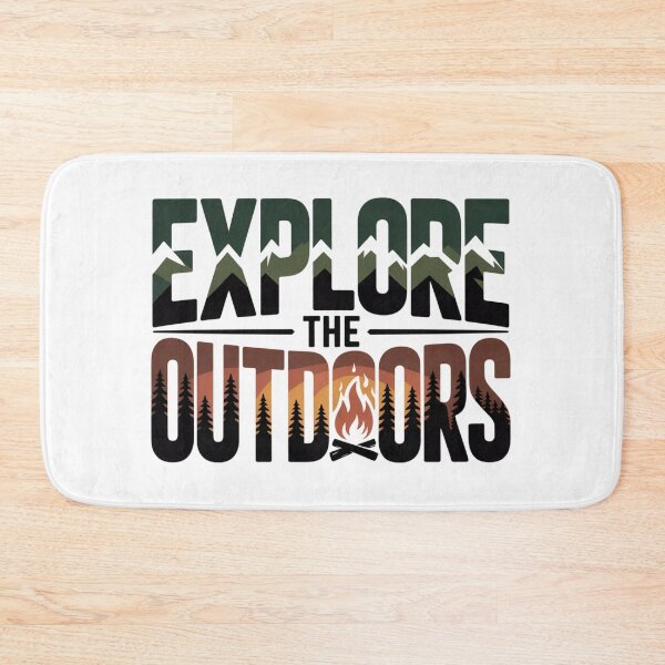 Item preview, Explore The Outdoors | T-Shirt designed and sold by NicolasGlowArt.