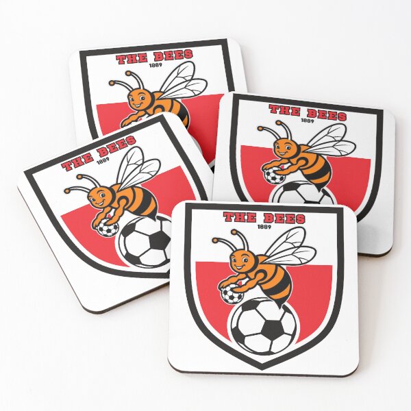 Item preview, vintage brentford t-shirt, bees sticker, brentford mug designed and sold by Bits & Bops Boutique.