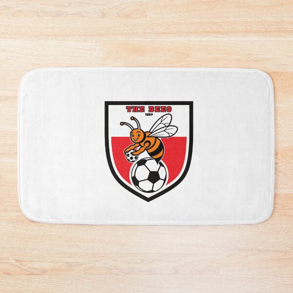 Item preview, vintage brentford t-shirt, bees sticker, brentford mug designed and sold by Bits & Bops Boutique.