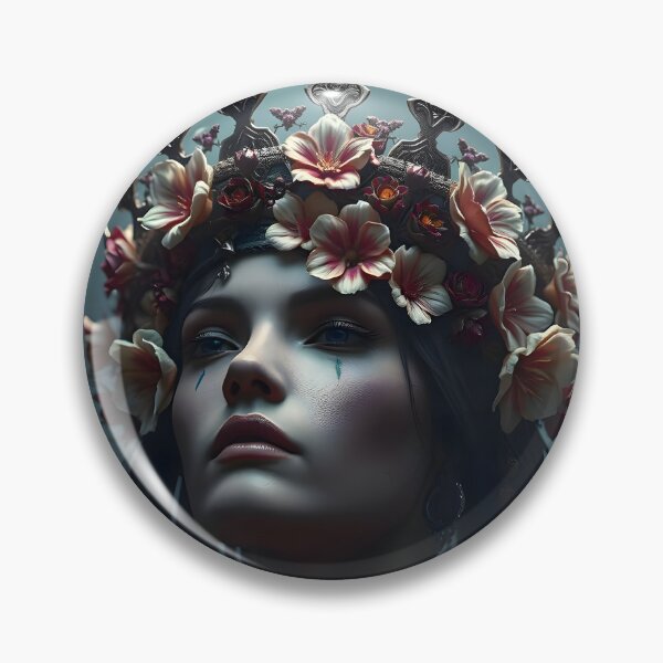 Item preview, Walkyrie Flowered designed and sold by laurencecrea.