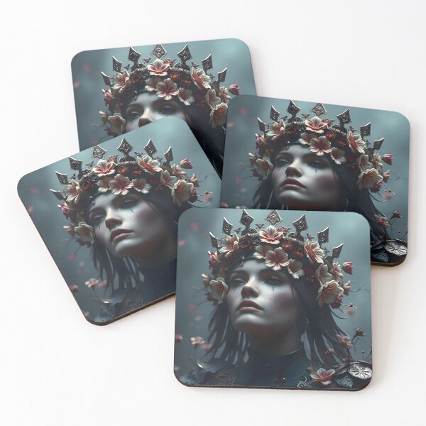Item preview, Walkyrie Flowered designed and sold by laurencecrea.