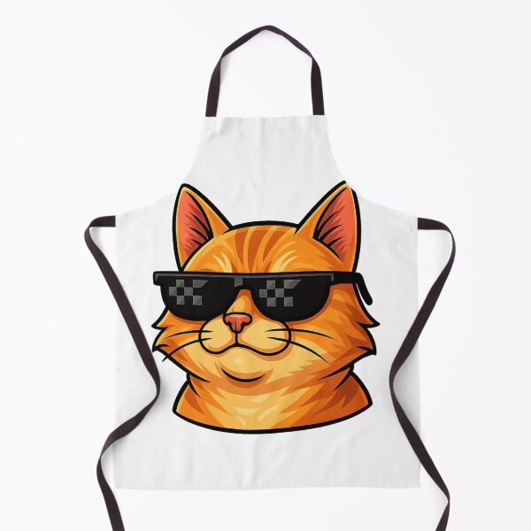 Item preview, Cool cat with sunglasses in meme design designed and sold by KnlDsgn.