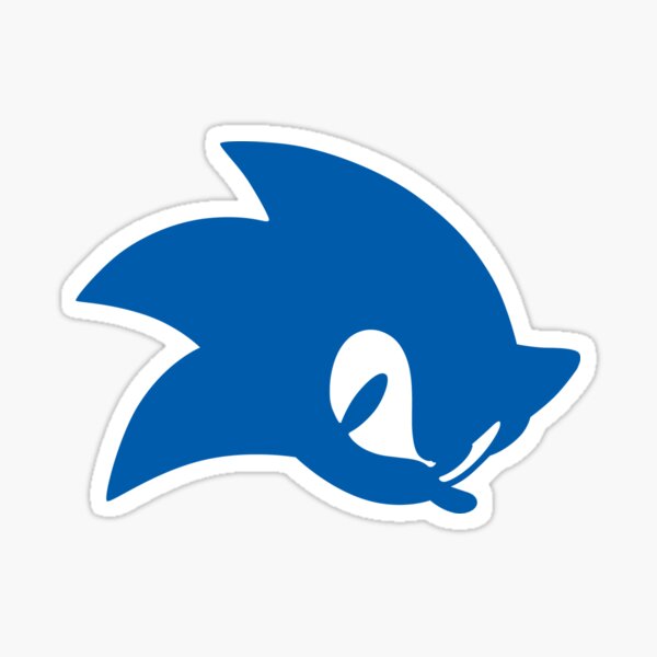 Item preview, Sonic the Hedgehog-Kopfsymbol Sticker designed and sold by Z4mbie.