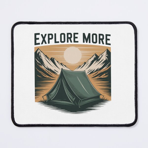 Item preview, Explore More Outdoor | T-Shirt, Sticker designed and sold by NicolasGlowArt.