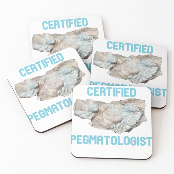Item preview, Certified Pegmatologist designed and sold by ChertLover.
