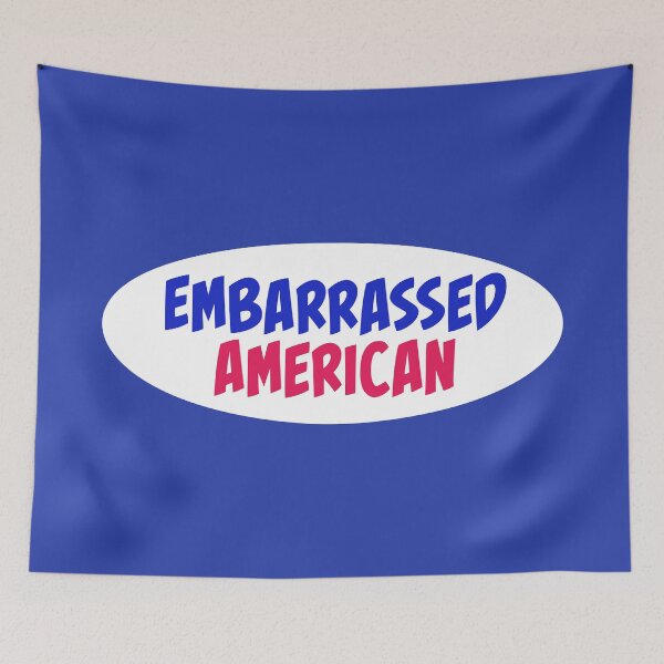 Item preview, Embarrassed American designed and sold by PIXEL POP DESIGNS - Beyond the Norm!.
