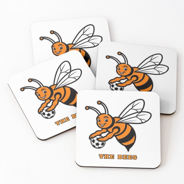 Item preview, retro brentford t-shirt, bees sticker, brentford mug designed and sold by Bits & Bops Boutique.
