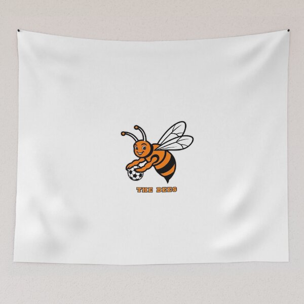 Item preview, retro brentford t-shirt, bees sticker, brentford mug designed and sold by Bits & Bops Boutique.