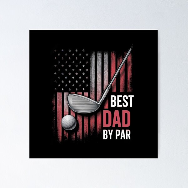 Artikelvorschau, Moderner trendiger Bester Papa nach Par - Golfer Golfen, Papa Vatertagsgeschenk Golfliebhaber Golfer entworfen und verkauft von SOUFIANE1991.