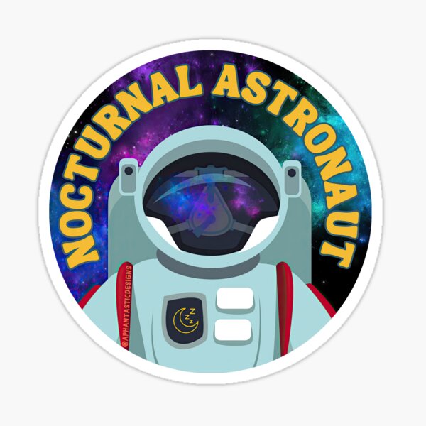 Item preview, Nocturnal Astronaut designed and sold by AphantasticDesigns.com.