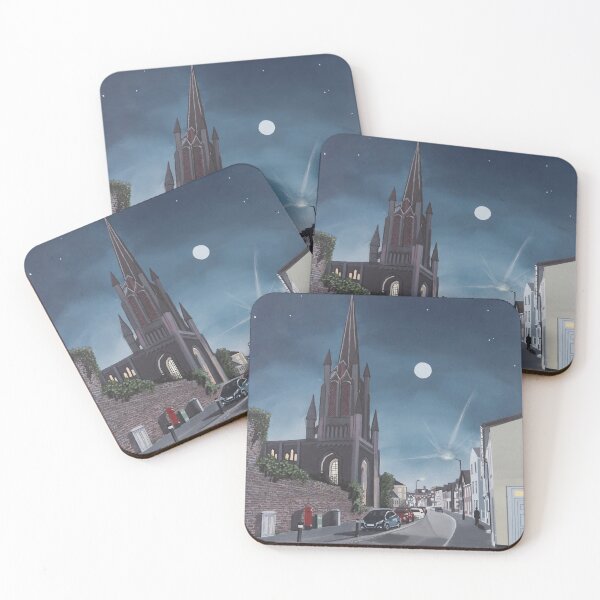 Item preview, St Johns Street Bury St Edmunds moonlight painting designed and sold by Tom Crittenden.