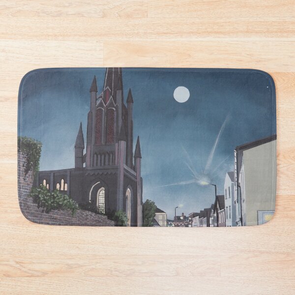 Item preview, St Johns Street Bury St Edmunds moonlight painting designed and sold by Tom Crittenden.