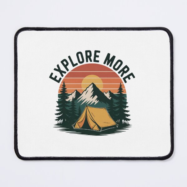 Item preview, Explore More Outdoors | T-Shirt designed and sold by NicolasGlowArt.