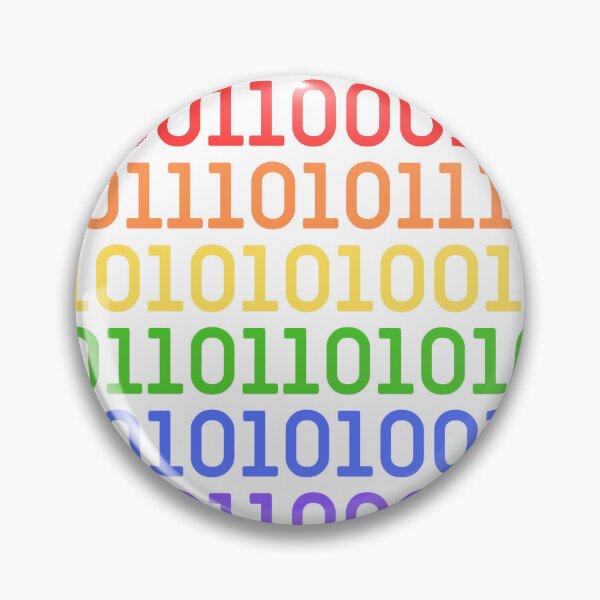 Item preview, My code is binary. i' am not. Pride month LGBT non-binary funny  designed and sold by ElixirCraft.