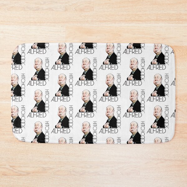 Item preview, Alfred Hitchcock Retro Cartoon Design – Classic Film Director Vintage Aesthetic for Movie Lovers designed and sold by StickerAndLove.