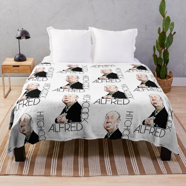Item preview, Alfred Hitchcock Retro Cartoon Design – Classic Film Director Vintage Aesthetic for Movie Lovers designed and sold by StickerAndLove.