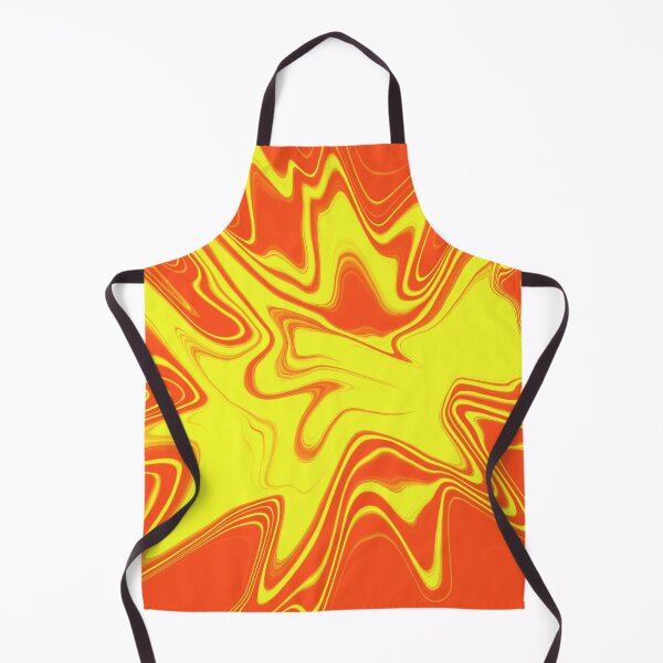 Item preview, Yellow & Orange Liquid Swirl designed and sold by rainestore.