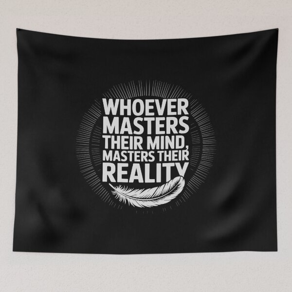 Item preview, Whoever masters their mind, masters their reality designed and sold by La Maga.