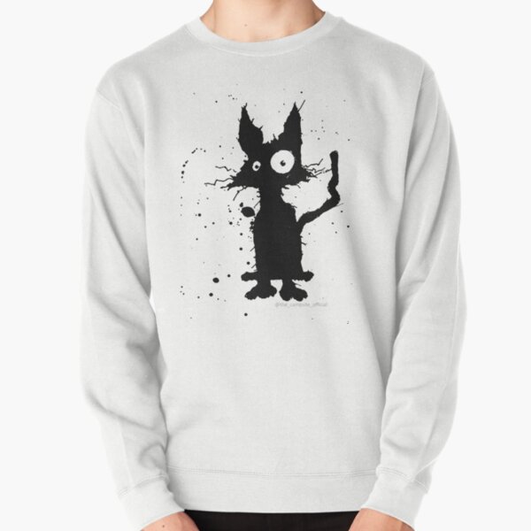 Item preview, Black Cat Splat designed and sold by The Cursed Item Gift Shop.
