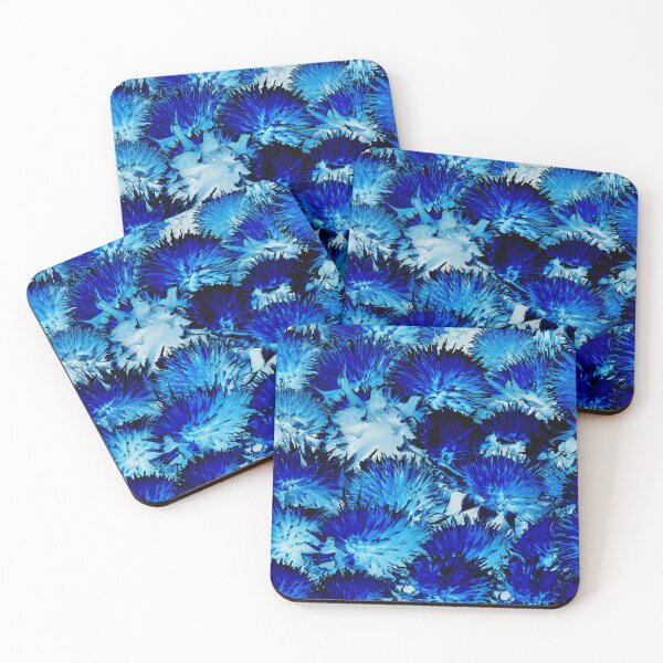 Item preview, Desert Flower Pattern - Color Negative - brightness and contrast designed and sold by hendrickssdh.