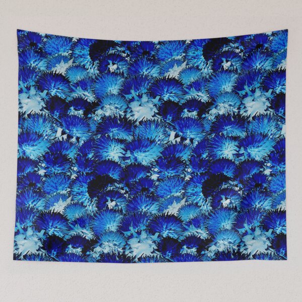 Item preview, Desert Flower Pattern - Color Negative - brightness and contrast designed and sold by hendrickssdh.