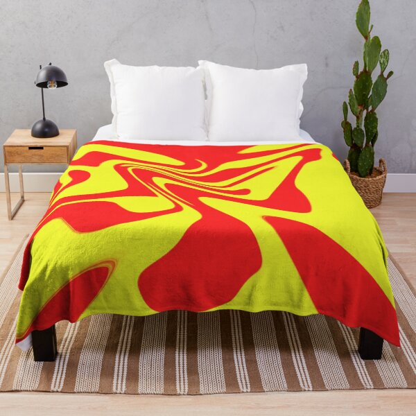 Item preview, Red & Yellow Liquid Swirl designed and sold by rainestore.