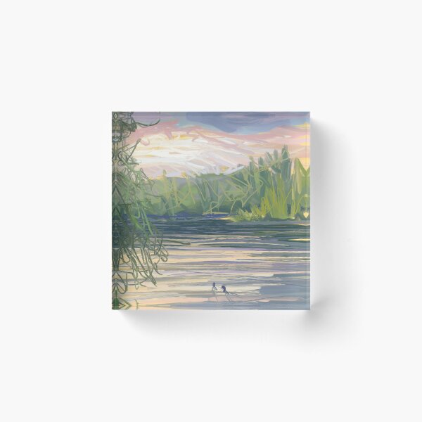 Item preview, Sunset on the River  designed and sold by kylepeterart.