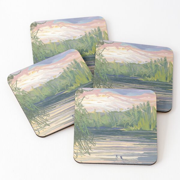 Item preview, Sunset on the River  designed and sold by kylepeterart.