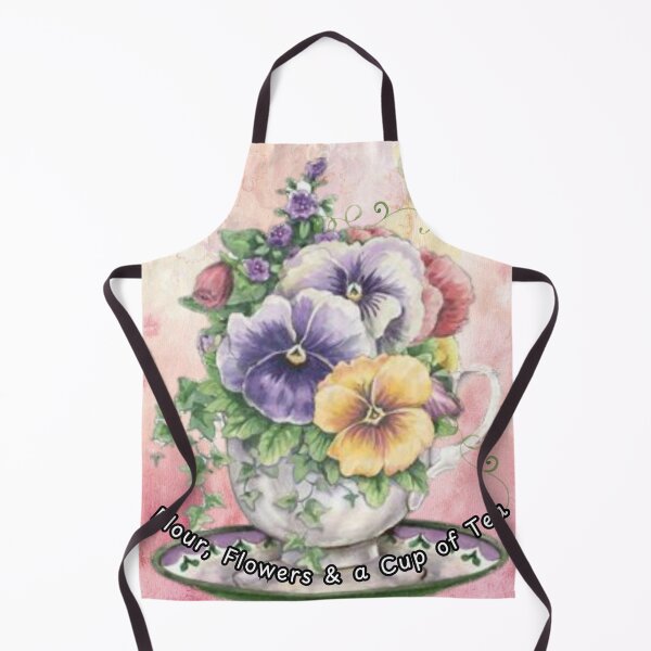 Item preview, Flowers with a Cup of Tea designed and sold by TinaMS123.