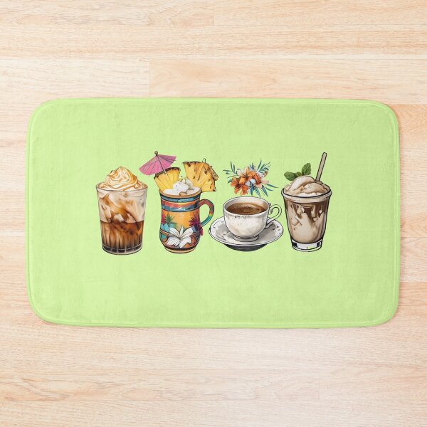 Item preview, Coffee Drinks For Summer designed and sold by DemureArtsy.