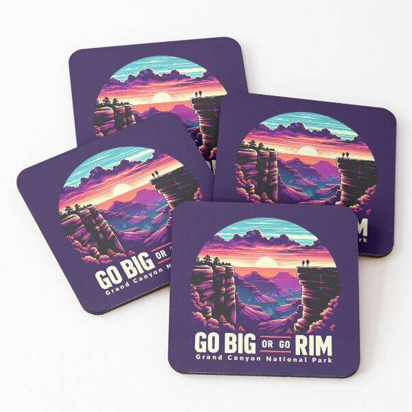 Item preview, Go Big or Go Rim – Grand Canyon Sunset Adventure designed and sold by KZbubble.